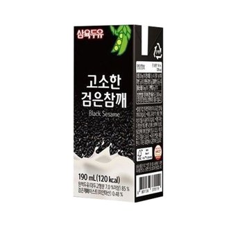  삼육두유 고소한 검은 참깨 190mlx24팩