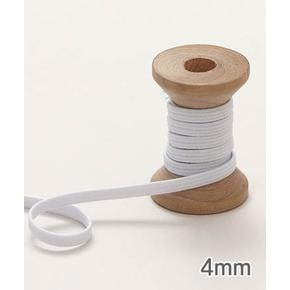 패션스타트 탄력 고무줄 4mm_화이트 (57681)