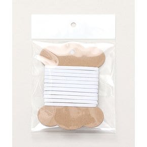 패션스타트 탄력 고무줄 4mm_화이트 (57681)