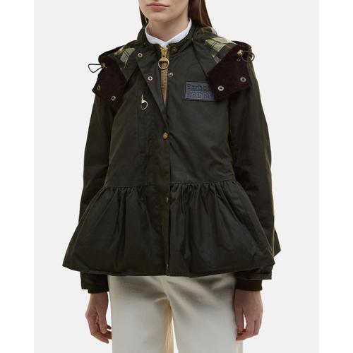 [해외배송] BARBOUR X ERDEM DHALIA 왁스 자켓 SS25 왁스 COT OUTW LWX1478LWXOL99 B0031557495