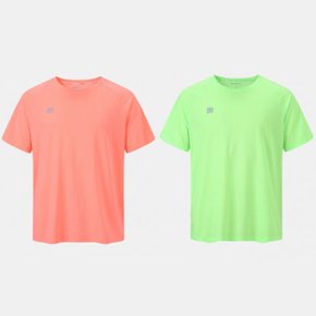 - RT 티셔츠 CL~3XL 메쉬소재 라글란핏