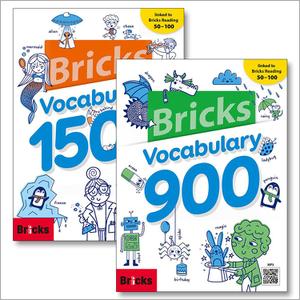 제이북스 브릭스 보카 보케블러리 900 1500 Bricks Vocabulary 세트 (전2권)