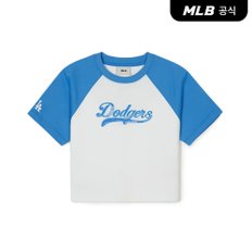 [코리아공식] [MLB] 여성 바시티 라글란 크롭 티셔츠 (3 COLOR)