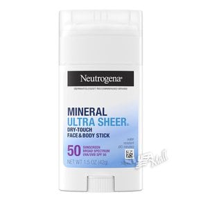 뉴트로지나 울트라 쉬어 드라이 터치 SPF 50 42g NEUTROGENA ULTRA SHEER DRY TOUCH