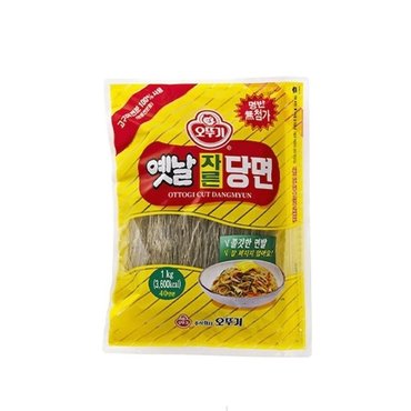  업소용 동네잔치 잡채 오뚜기 옛날 자른당면 1KG (W7993DA)