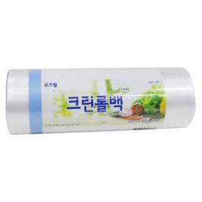 크린랩 유즈웰 크린롤백 비닐봉투 중 500매 25x35