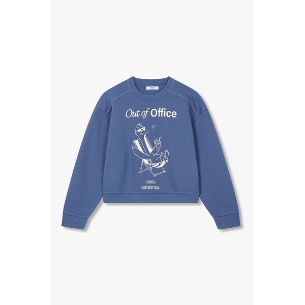 그래픽 크롭 맨투맨 9106122107057