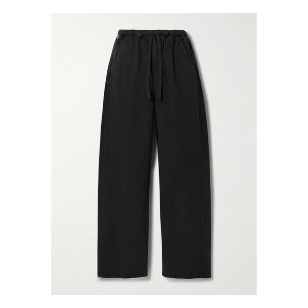 오로라 코튼 리넨 블렌드 와이드 팬츠 1647597357490357