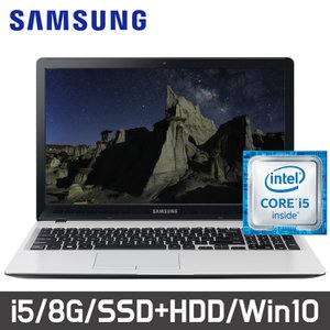 삼성 [리퍼]삼성전자 노트북5 NT501R5L 6세대i5 8G SSD128+HDD500G Win10