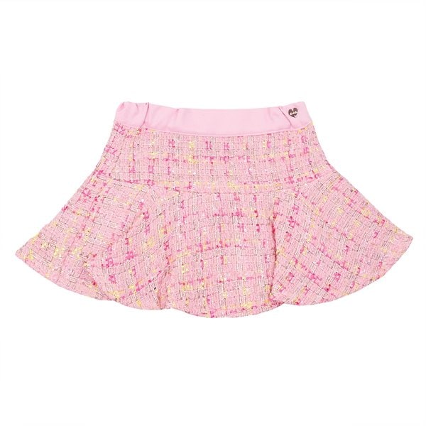 [여주점] 핑크 트위드 플레어 스커트 (Q51DCS070)