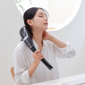 핸드 안마기 무선 목 어깨 허리 6종 안마봉 마사지기 DR-2021 (블랙)