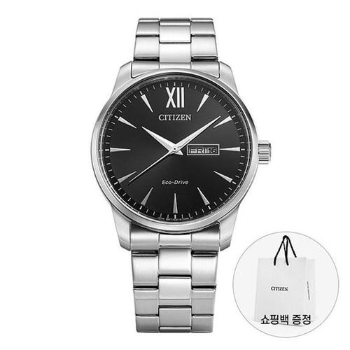 시티즌 남성 메탈 손목 시계 데이 데이트 BM8550-81E(1)