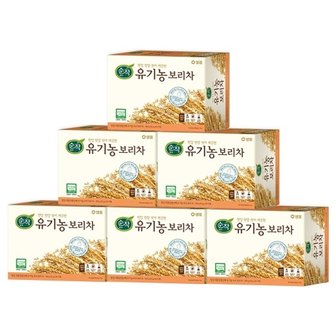  샘표 순작 유기농 보리차 주전자용 티백 300G x 6개