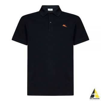 에트로 PEGASO Cotton Polo Shirt (1Y999 9440 0001) (페가소 로고 자수 반팔 폴로 티셔츠)