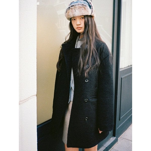 Warm Double Coat (Black)