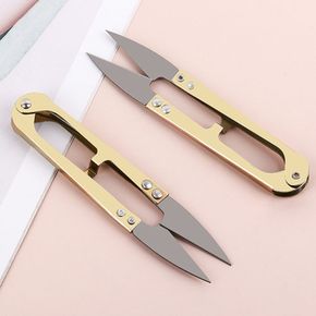 골드 쪽가위 재봉 가위