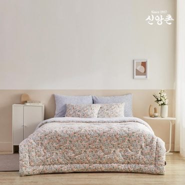 신앙촌 극세사 침구 [안나] 이불 S (1인용) 핑크