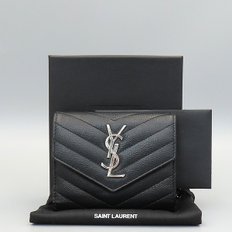 고이비토 중고명품 생로랑 마틀라세 컴팩트 3단 반지갑  K4293YSL