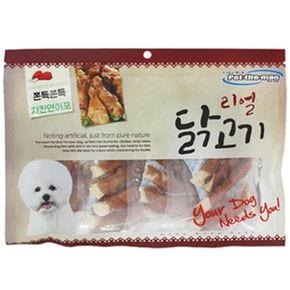 애완견 영양 반려견 건강한 닭고기 치킨연어포 300g