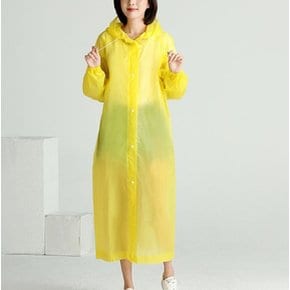 콘서트 응원 컬러 색깔별 우비 비옷 패션 앞 단추 줄조임 모자 시보리 레인코트