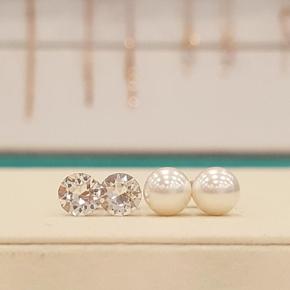 세이브존01 오스트리아 스톤 다이아 진주 귀걸이 세트 sst645 (S16202272)