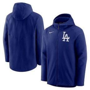 [해외] 1036878 나이키 MLB LA 다저스 Authentic Collection Raglan Full-Zip Hoodie - Royal