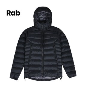 랩 Rab 일렉트론 프로 다운자켓 (QDB-81-BLK)