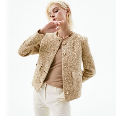 주드맥콜 Harriet Classic Tweed Jacket_Beige