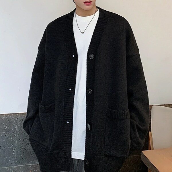 남성 포켓 클래식 가디건 DMS-CA-SISJK63