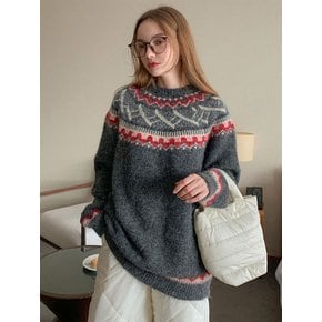 Wool Nordic Round Knit (2colors) VKNIT_042