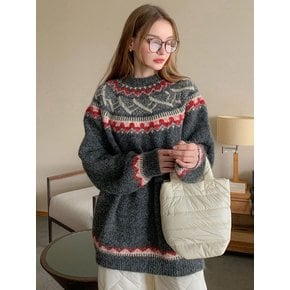 Wool Nordic Round Knit (2colors) VKNIT_042