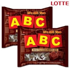  롯데 ABC 초콜릿 187gX2개