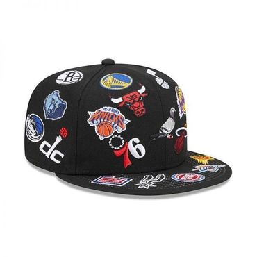  Staple 맨즈 뉴에라 블랙 NBA x 59FIFTY 피티드 햇 캡 모자 블랙 8067827