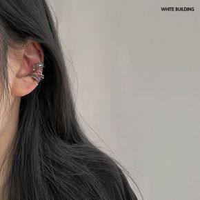 볼드 이어커프 링 귀찌 피어싱 귀걸이 세트_P373802995