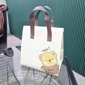 보냉백 도시락 피크닉 가방 베이지