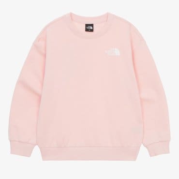 노스페이스 [노스페이스키즈 공식] NM5MR06U 키즈 애니-메이트 스웻셔츠_PALE PEACH