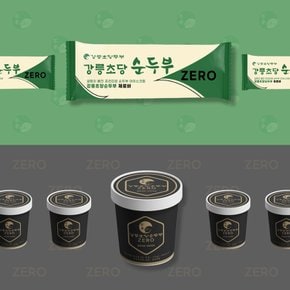 [강릉초당순두부] ZERO 아이스크림 2종 골라담기 (설탕제로,제로슈거)
