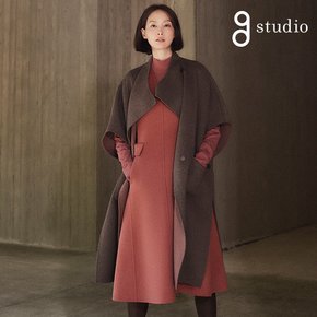 [추가1만원인하]지스튜디오 21FW 퓨어울100 핸드메이드원피스