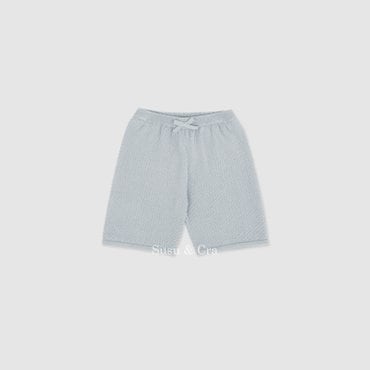슈슈앤크라 레즈네 니트팬츠 ㅡ 블루