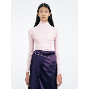 Amuse Turtleneck Tee (Pink)