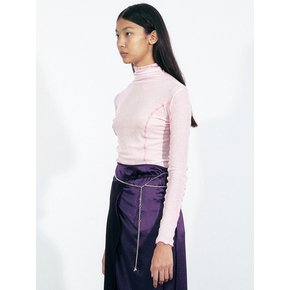 Amuse Turtleneck Tee (Pink)