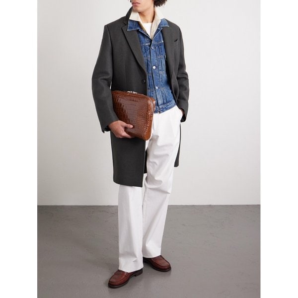 크로크 가죽 파우치 46376663162968714