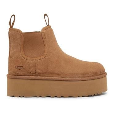 UGG 25 SS 어그 Neumel 노이멜 50mm 슬립온 플랫힐 플랫폼 첼시 앵클부츠