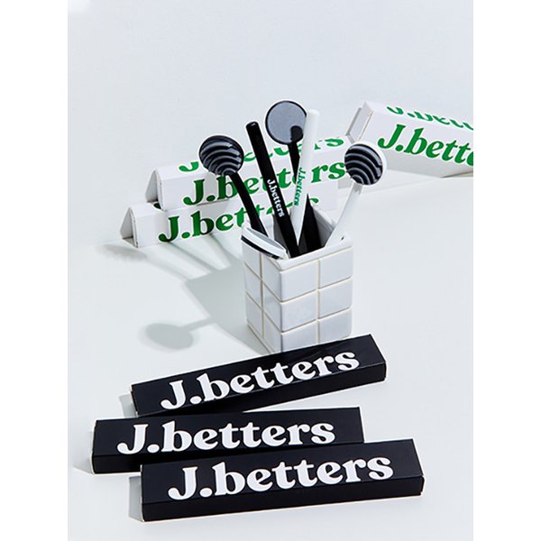 혀클리너 4개(블랙2+화이트2)