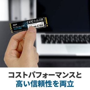 SSD 512GB 3D NAND M.2 2280 NVMe1.3 P34A60 SP512GBP34A60M28 실리콘 파워 PCIe3.0×4 시리즈