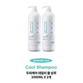 DR방기원 두피케어 데일리 쿨 샴푸 1000ml x 2개 두피마사지