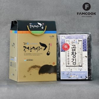  [바로배송][팸쿡]완도 곱창김선물세트2호 (100매) (500g 내외)