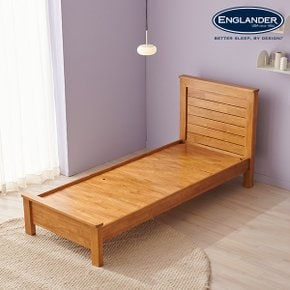 토론토 고무나무 통깔판 원목 침대(매트제외-MS)