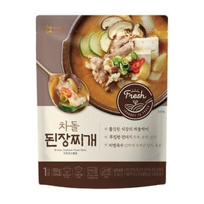 [푸른들마켓][아워홈] 차돌된장찌개(실온)300g