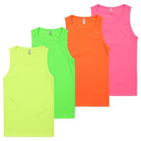 남성 스판 컬러 블록 민소매 5C TS5 Q093_P423499083